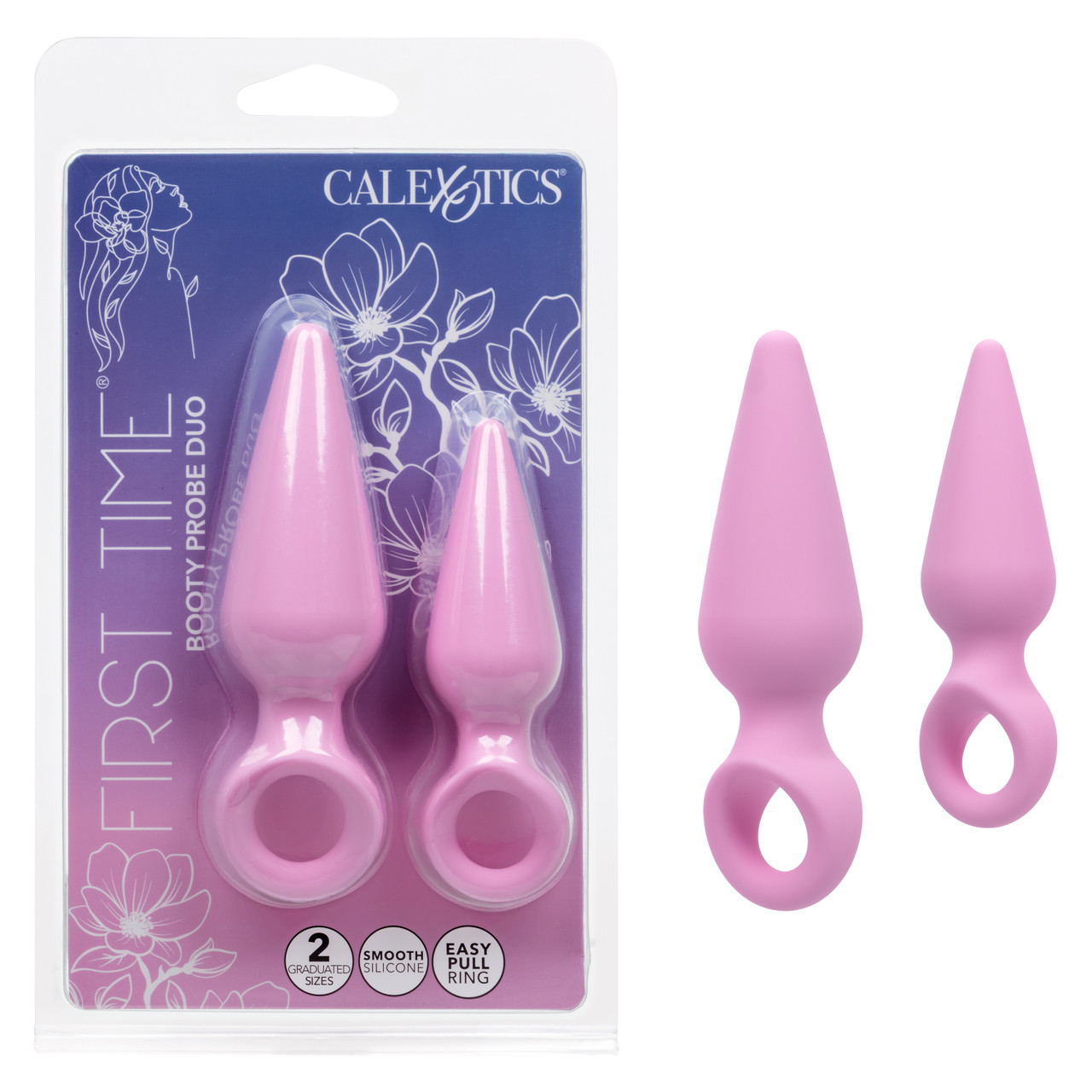pretty love plug anal SE-0004-58-2 First Time® Booty Probe Duo