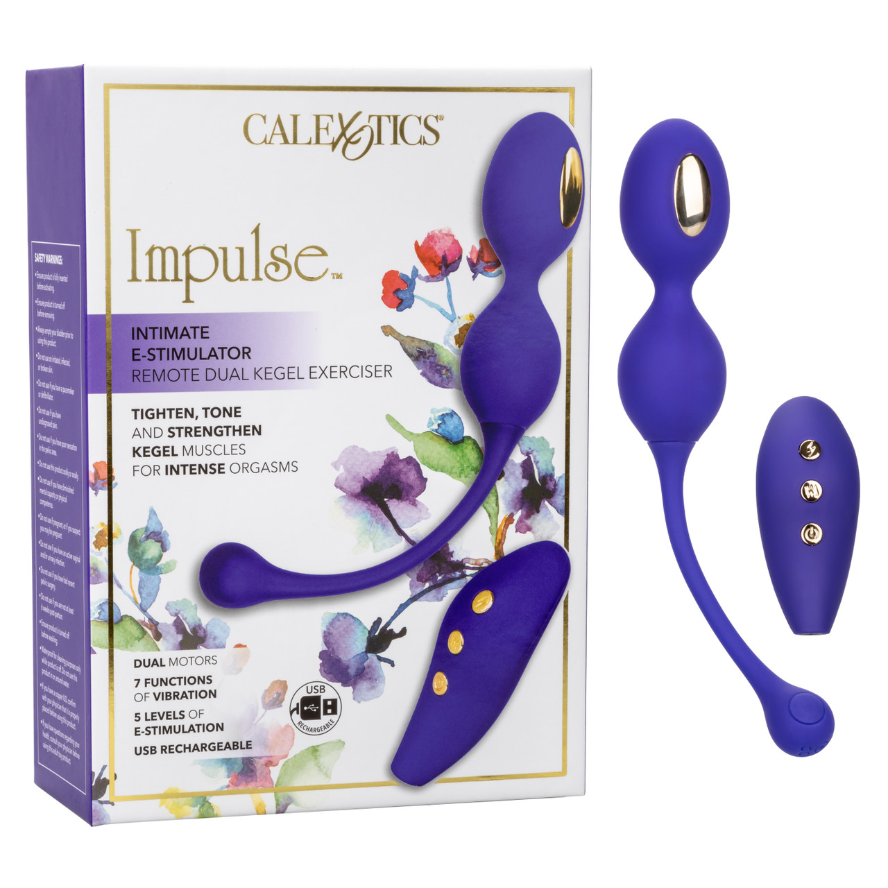 Impulse Intimate E-Stim Remote Kegel Exerciser in Purple – PinkCherry