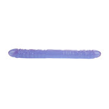 Veined Double Dong 18" - Purple