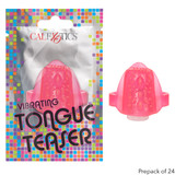 Foil Pack Vibrating Tongue Teaser (Prepack of 24) - Pink