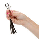 Nipple Play® Playful Tassels Nipple Clamps - Black