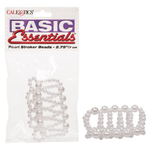 Basic Essentials® Pearl Stroker Beads 2.75"/7 cm