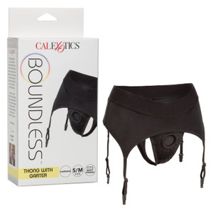 Boundless™ Thong with Garter - S/M