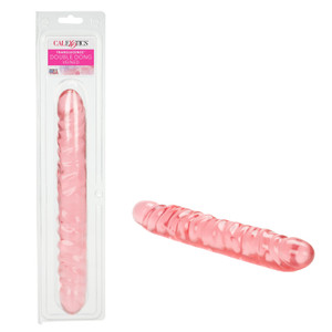 Veined Double Dong 12" - Pink