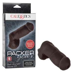 Packer Gear™ 5”/12.75 cm Ultra-Soft™ Silicone STP - Black