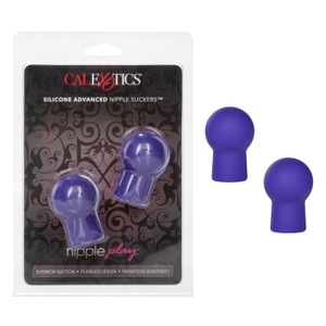 Nipple Play® Silicone Advanced Nipple Suckers - Purple