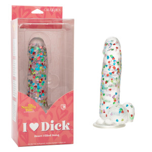 Naughty Bits® I Love Dick™ Heart-filled Dong