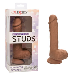Dual Density Silicone Studs™ 5”/12.75 - Brown