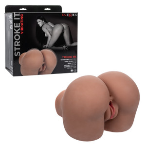 Stroke It® Vibrating Twerking BBL - Brown