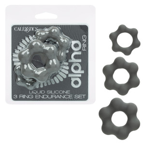 Alpha™ Liquid Silicone 3 Ring Endurance Set
