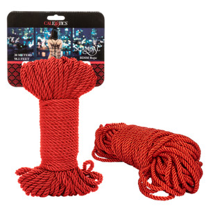 Scandal® BDSM Rope 98.5'/30 m - Red