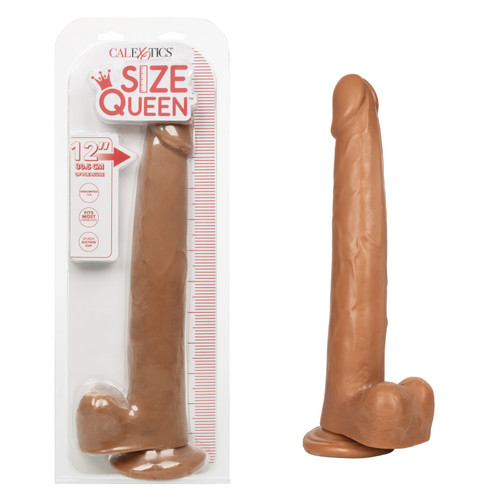 Size Queen® 12"/30.5 cm - Brown