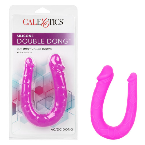Silicone Double Dong™ AC/DC Dong - Pink