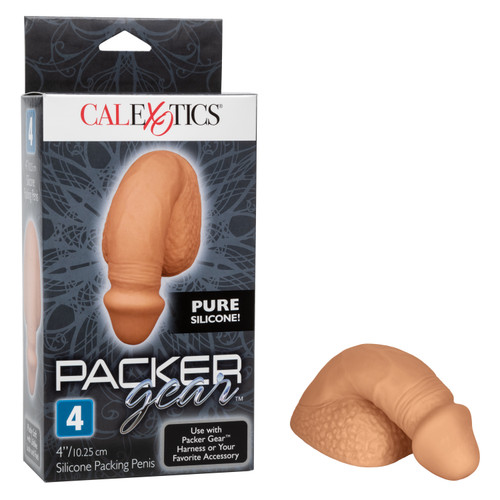 Packer Gear® 4"/10.25 cm Silicone Packing Penis™ - Tan