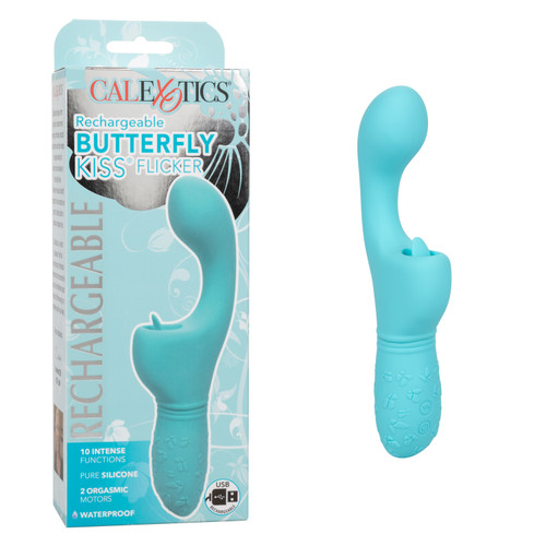 Rechargeable Butterfly Kiss® Flicker - Blue