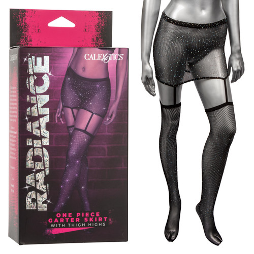 Radiance™ One Piece Garter Skirt with Thigh Highs