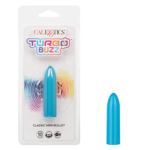 Turbo Buzz™ Classic Mini Bullet - Blue