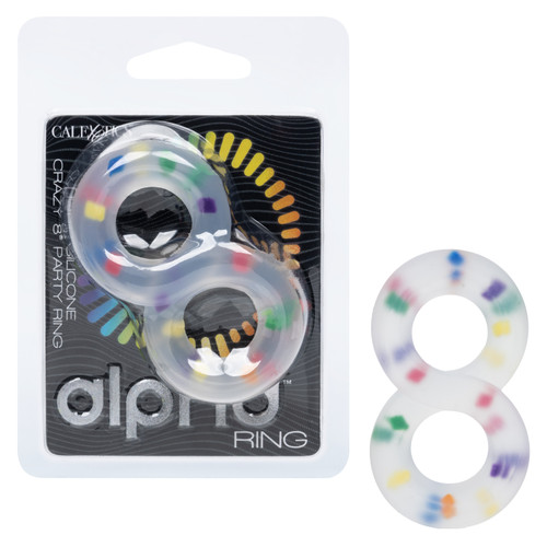 Alpha™ Liquid Silicone Crazy 8® Party Ring