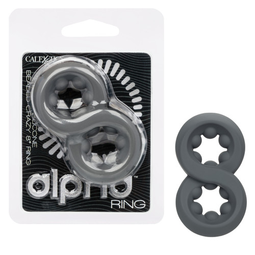 Alpha™ Liquid Silicone Beaded Crazy 8® Ring