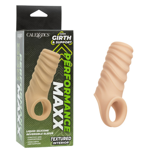 Performance Maxx™ Liquid Silicone Reversible Sleeve - Ivory