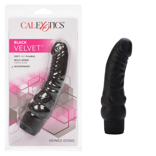 Black Velvet™ Veined Dong