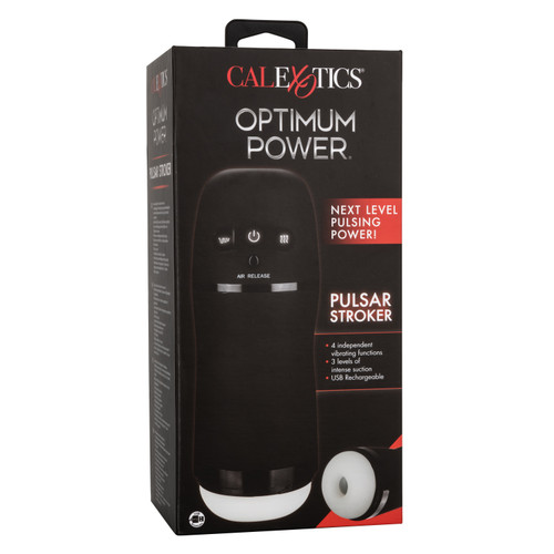 Optimum Power Lifelike Pulsar Stroker - White main image 1