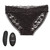 Remote Control Lace Panty Set - S/M Black