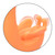 Rechargeable Butterfly Kiss® - Orange