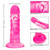 Twisted Love™ Twisted Ribbed Probe - Pink