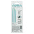 Back packaging of CalExotics AURA Standard showing 5-inch length, 1-inch width, 10 vibration speeds, magnetic USB charging, and IPX6 waterproof rating