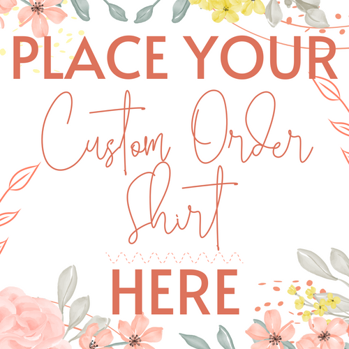 Custom Order - Sublimation Tee Custom Order - Sublimation Tee
