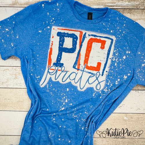 Blue PC Pirates Tee