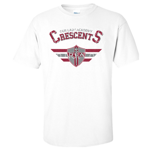 OLA Crescents Vintage White Tee OLA Crescents Vintage White Tee