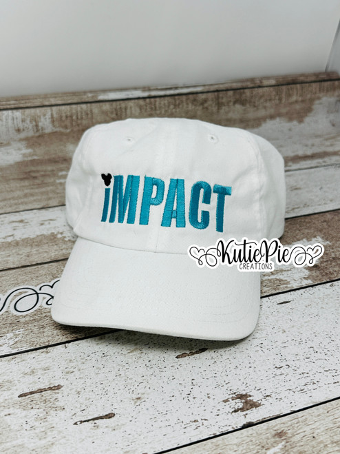 White Impact Mouse Hat