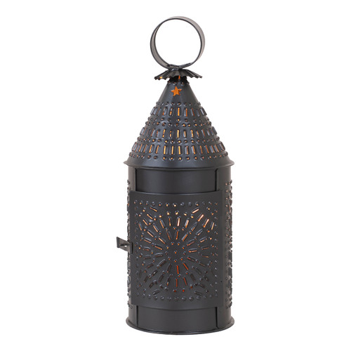 Electrified Baker's Lantern in Smokey Black