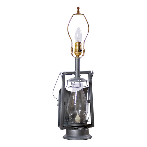 Farmer's Lamp Base in Antique Tin