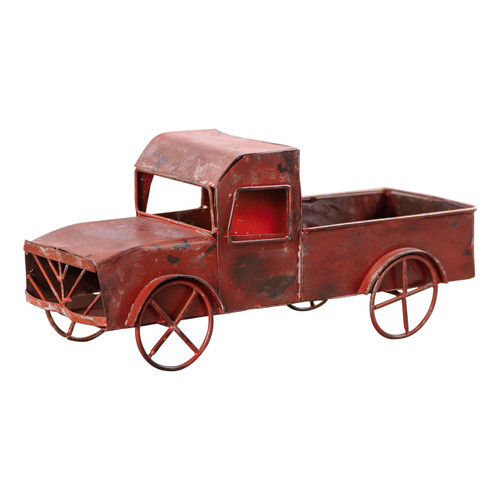 Rustic Red Truck