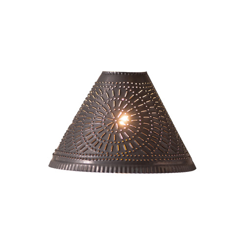 Plantation Shade with Chisel in Kettle Black