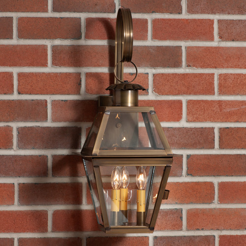Town Crier Outdoor Wall Light - 3 Light