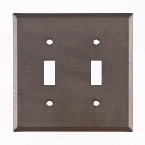 Double Switch Cover Unpierced
