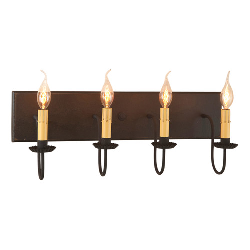 4-Light Vanity Light in Americana Colors