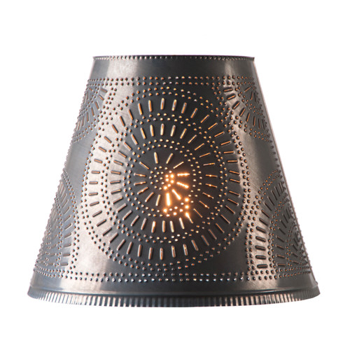 14-Inch Fireside Shade with Chisel Design