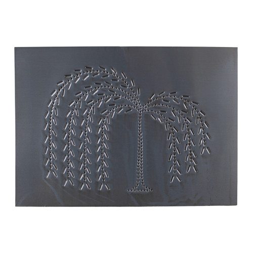 Horizontal Willow Panel in Country Tin