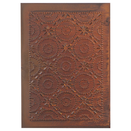 Old Mill Panel in Rustic Tin