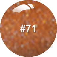 ANC Color Powder 2oz, #071 Pure Orange Glitter
