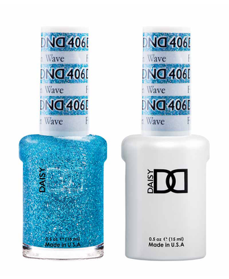 DND Matching Duo .5oz, #406 FROZEN WAVE