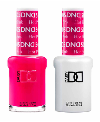 DND Matching Duo .5oz, #505 HOT PINK