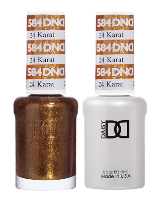 DND Matching Duo .5oz, #584 24 KARAT