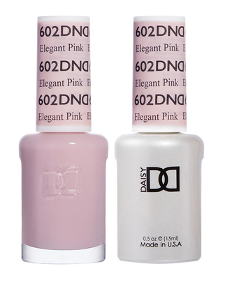 DND Matching Duo .5oz, #602 ELEGANT PINK
