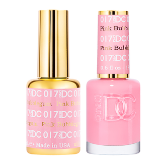 DND DC Matching Duo .5oz, #017 PINK BUBBLEGUM